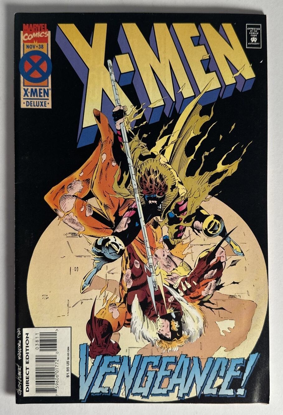 X-Men #38 Vintage Collector's Item Marvel Comics 1994